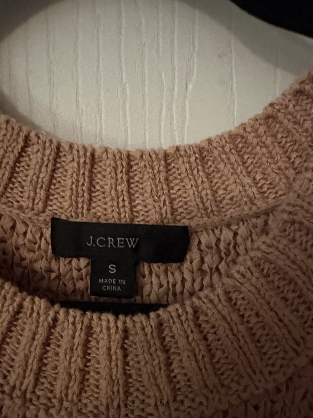 J. Crew Tan Sleeveless Knit Halter-Style Sweater